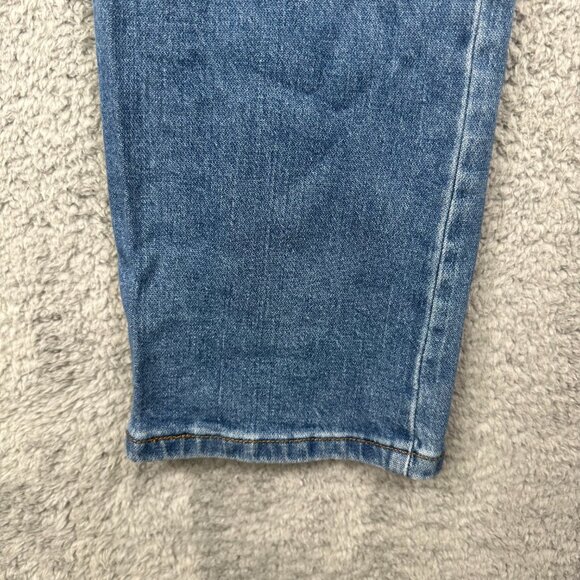 Wrangler Straight Leg Jean Size 16 Straight Fit Womens Blue 5-pocket - Picture 7 of 13
